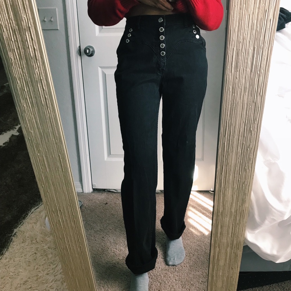 Vintage black Lawman jeans